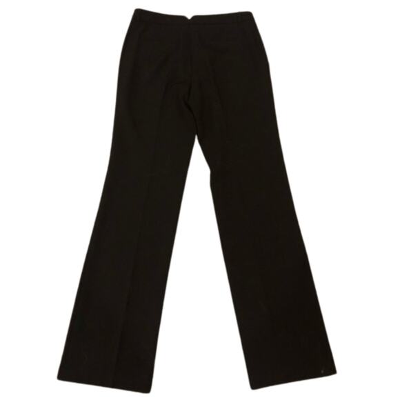 BCBGMaxAzria Simon Black Dress Pants Mid-Rise Trousers Size 0 NWOT - Picture 3 of 13
